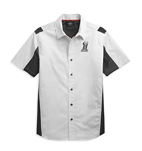 Amazon.com: Harley-Davidson® Men's Performance Colorblock #1 Logo